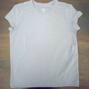 Athleta Girl XXL/16 run tee light lilac